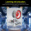 M18 DIY Bluetooth Speaker Kit 5W 4Ω Clear Acrylic 4