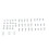 M18 DIY Bluetooth Speaker Kit 5W 4Ω Clear Acrylic 13
