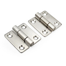 Square Industrial Hinge Flat Fold Design for Power Distribution Box Thickened Mechanical Fold 1Pcs