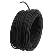5mm Fence Wire 50m, 15KV Max, Alloy Core Silver