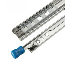 36 Inch Heavy Duty Locking Drawer Slides Full Extension Ball Bearing Side Mount 250lb Load Capacity