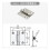 Square Industrial Hinge Flat Fold Design for Power Distribution Box Thickened Mechanical Fold 1Pcs 2