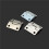 Square Industrial Hinge Flat Fold Design for Power Distribution Box Thickened Mechanical Fold 1Pcs 5