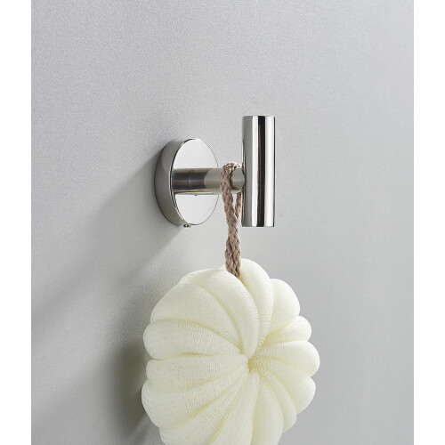 Bathroom Hardware Set with Durable Copper Construction, Hidden Mounting Design, Towel Bar Rack and Hooks 2
