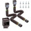 Rain Gutter Downspout Extension Duo Pack, Flexible Adjustable Extender with Filter, Weatherproof Fit 2