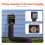 Rain Gutter Downspout Extension Duo Pack, Flexible Adjustable Extender with Filter, Weatherproof Fit 3