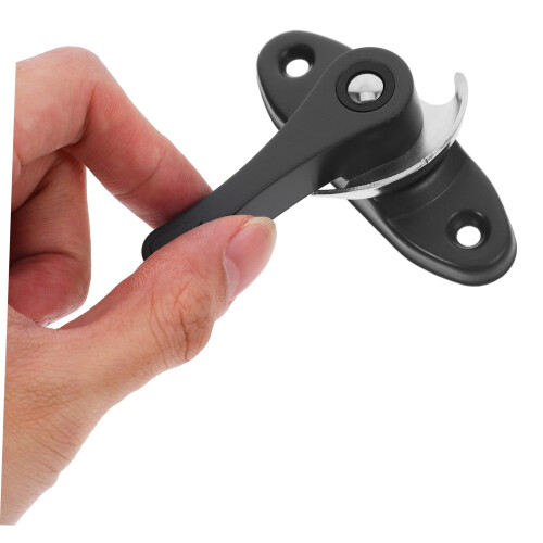 Window Sash Locks 2 Sets Hook Style Durable Lock Construction for Single Hung Windows Security 2