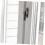 Window Sash Locks 2 Sets Hook Style Durable Lock Construction for Single Hung Windows Security 5