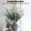 36pcs Eucalyptus Stems - 14.1in Green, Artificial 4
