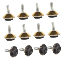 Heavy Duty Furniture Levelers Adjustable Feet with Durable Iron Support Floor Scratch Protection for Cabinets and Tables