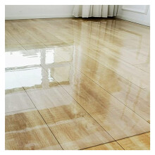 Clear Chair Mat Vinyl Floor Protector NonSlip Transparent Desk Mat for Carpet and Hardwood Floors 1.5mm Thick 95155cm Wide