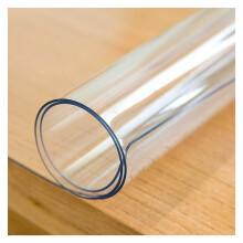 Clear Desk Mat 120x180cm PVC Chair Mat for Office and Home, Transparent Desk Protector, Easy Clean Surface