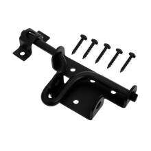 Heavy Duty Gate Latch Carbon Steel Slide Bolt Lock for Outdoor Fence Gate Security