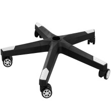 28 Inch Heavy Duty Nylon Office and Gaming Chair Base Replacement with 5 Smooth Rolling Casters