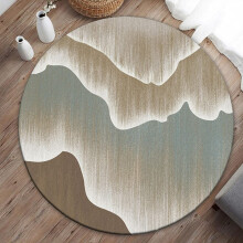 Office Chair Mat for Hardwood Floors, AntiSlip Round Rug Protector with Smooth Gliding and Noise Reduction