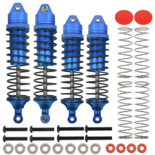 RC Shock Absorbers for ARRMA 1/10 3S, 6061T6 Aluminum Alloy Front and Rear Dampers, Navy Blue Upgrade Set