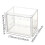Stackable Clear Acrylic Display Case with Removable Shelf for Figurines Collectibles and Miniatures 2