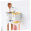 Adhesive Wall Hooks 360 Rotating Storage Hook NoDrill Organizer for Kitchen and Bathroom Space Saving 2