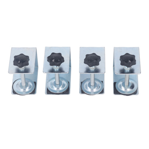 4Pcs Galvanized Drawer Front Clip 2.0mm Mounting