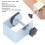 4Pcs Galvanized Drawer Front Clip 2.0mm Mounting 4