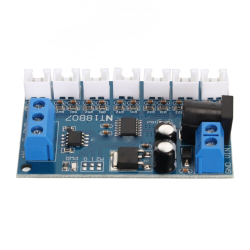 NT18B07 7-Channel RS485 NTC Temp MODBUS RTU PLC 1