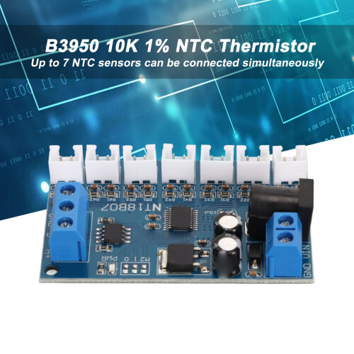 NT18B07 7-Channel RS485 NTC Temp MODBUS RTU PLC 2