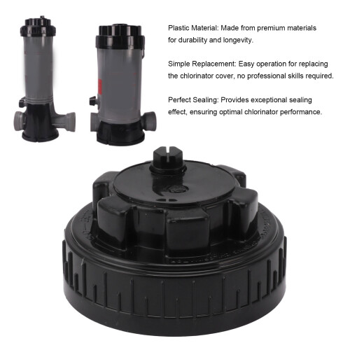 Chlorinator Cover CL100 - Plastic Lid Easy Install 2