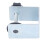 4Pcs Galvanized Drawer Front Clip 2.0mm Mounting 11
