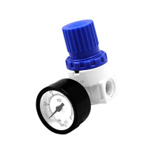 Adjustable Gas Pressures Regulator 0.05 to 0.85MPa Ranges-Blue