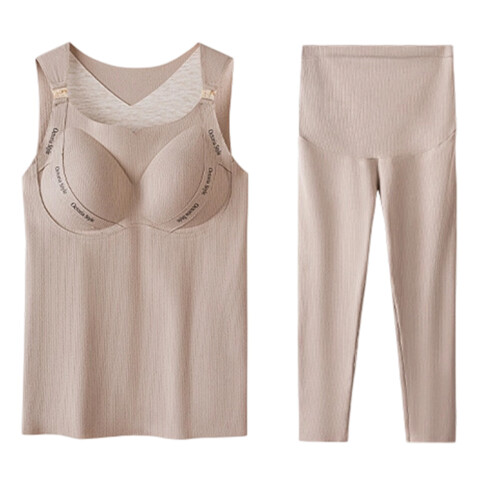 Winter Postpartum Homewear Easy-Cream complexion L