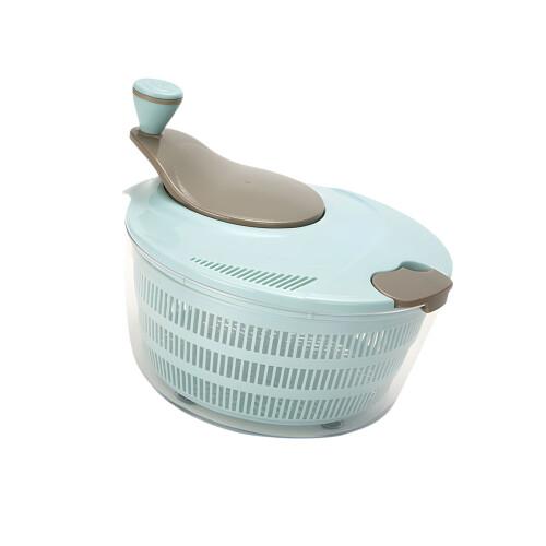 Salad Spinner with Clear Serving Bowl Lettuce Dryer Spinner