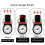 Adjustable Gas Pressures Regulator 0.05 to 0.85MPa Ranges-Blue 2