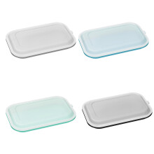 Shatter Resistant Food Storage Box Clear Visibility-4 colors