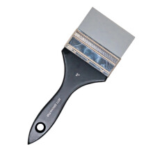 Flexible Wide Flat Tip Silicone Brush Artist Painting-3 inches