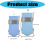 2 Pair Protective Dog Socks Booties Grooming Prevent Paws-M 2