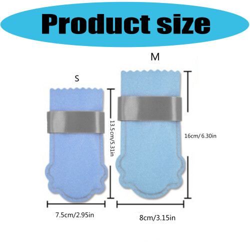 2 Pair Protective Dog Socks Booties Grooming Prevent Paws-M 1
