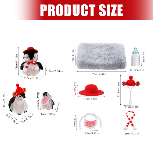 Simulation Penguins Reborns Toy Kids Sensory Development-3 2
