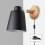 (EU 2) Nordic Wall Lamp-plug Iron Sconces With Switch Zekai 3