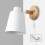(EU 2) Nordic Wall Lamp-plug Iron Sconces With Switch Zekai 5