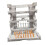 Action Figure Display Stand with Interlocking Modular Design, Stable White Model Display Base 16.5x11.5x16.5cm 1