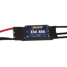 40A Brushless ESC with XT60 Plug for RC Airplane, Stable Power Delivery and 5V 3A BEC