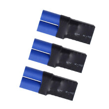 EC5 to TRX Adapter 3pcs RC Lipo Battery Connector Set for Traxxas Cars Fast Secure Power Conversion