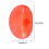 6Pcs Tuning Peg Button Semicircle Red Guitar 2