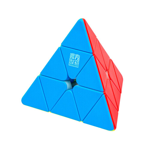 FUNNXYZ Stickerless Pyraminx Speed Cube for Smooth Turning and Fast Solving