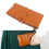 Retro PU Leather RFID Zipper Wallet Large Capacity 1