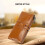 Retro PU Leather RFID Zipper Wallet Large Capacity 5