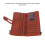 Retro PU Leather RFID Zipper Wallet Large Capacity 7