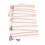 12pcs Bows Hair Ties Elastic Multi-Color Ponytail 11
