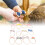 12pcs Bows Hair Ties Elastic Multi-Color Ponytail 13
