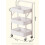Foldable Metal Storage Shelf with Wheels, No Assembly Rolling Storage Rack for Kitchen Garage 2